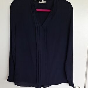 Elegant Navy Women's Top